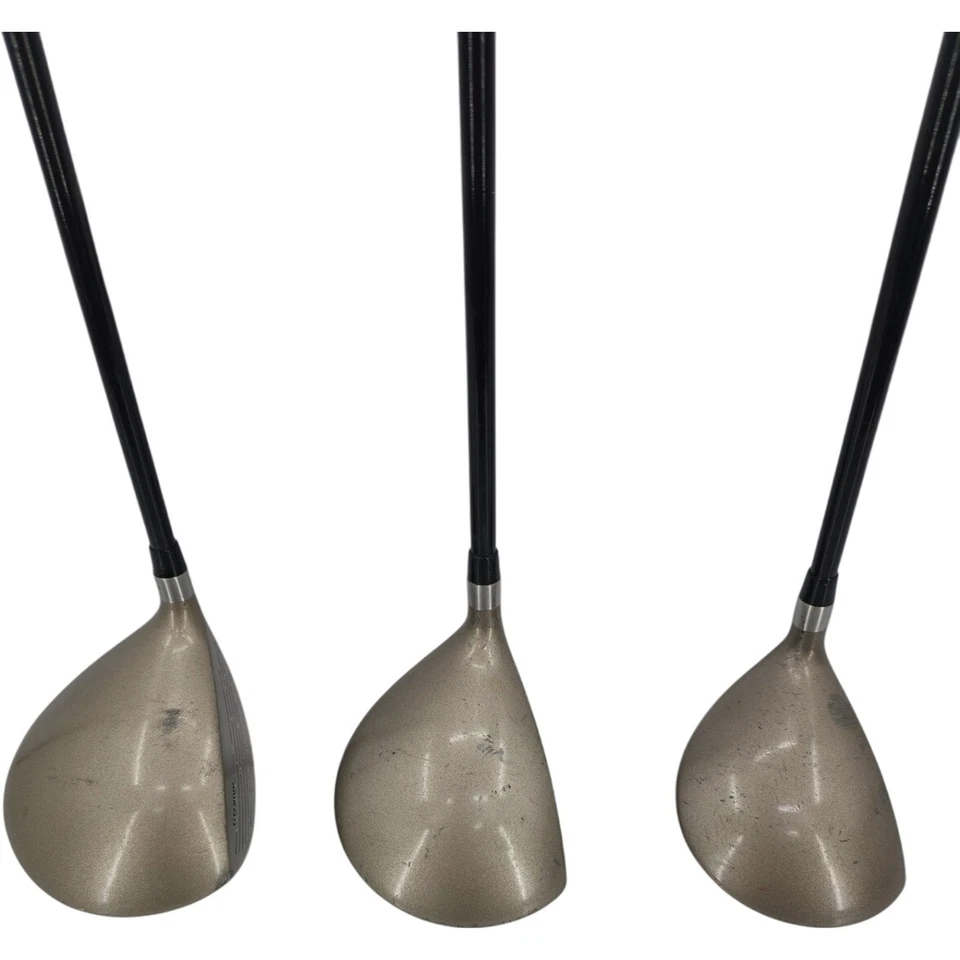 Tommy Armour 845S Titanium Driver 3 And 5 Fairway Woods Golf Club Bundle Mens RH - Image 2 of 4