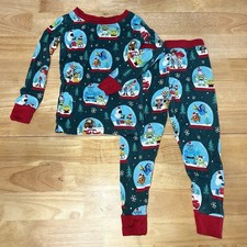 Little Sleepies A Very Pixar Christmas" Two-Piece Pajama Set Sz 2T Soft Bamboo