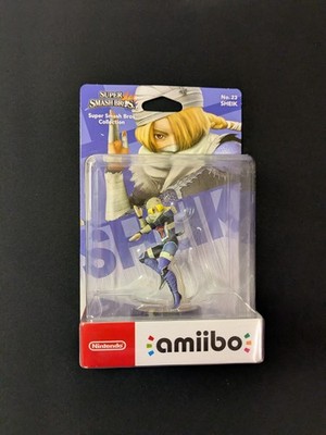 Nintendo amiibo Shiek Super Smash Bros NEU/OVP leicht beschädigt 