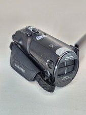 Samsung HMX-F80 HD Flash Memory Camcorder Black - Untested / As-Is No charger.