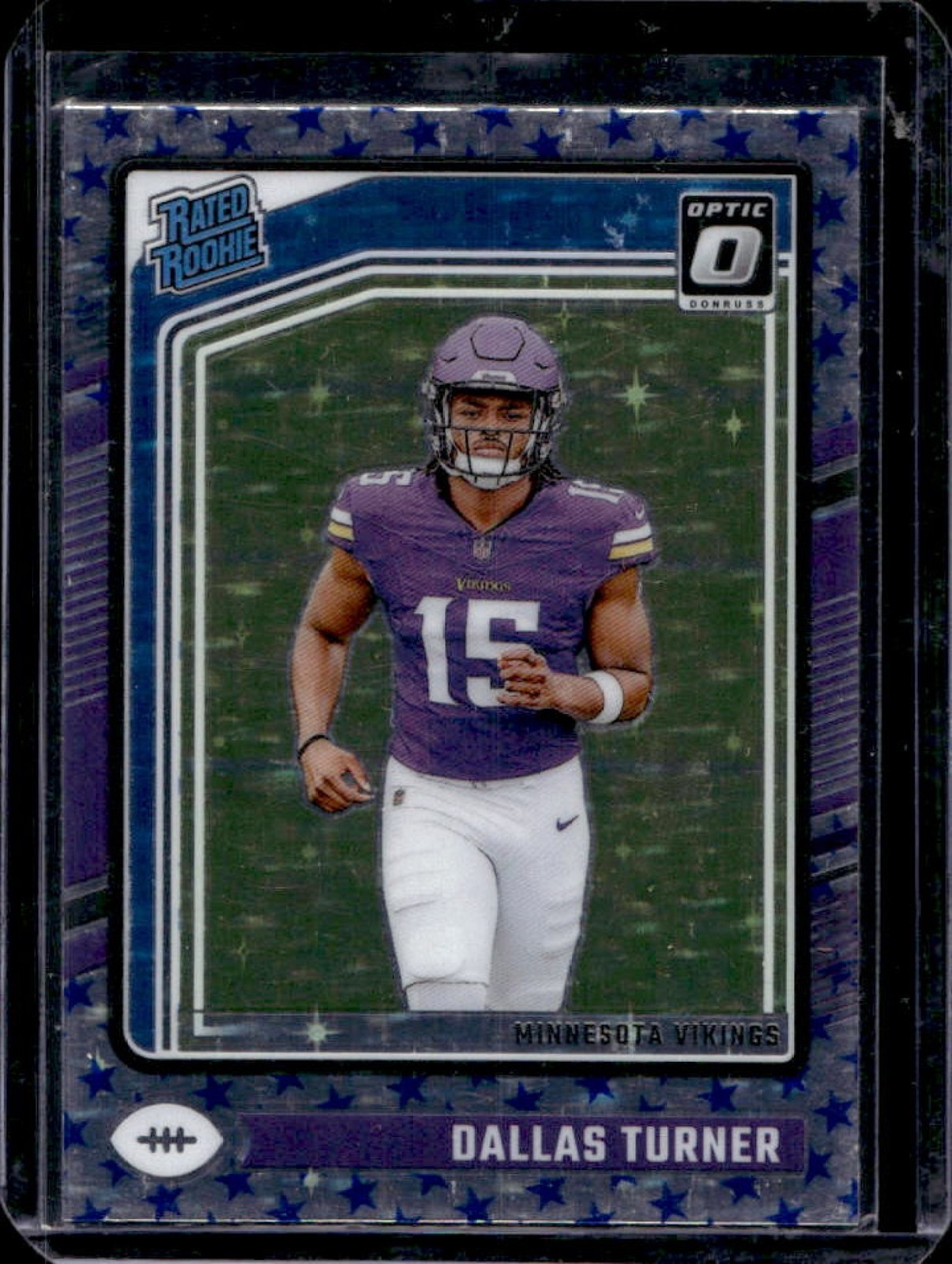 2024 Donruss Optic Dallas Turner Stars Rated Rookie #224 Vikings