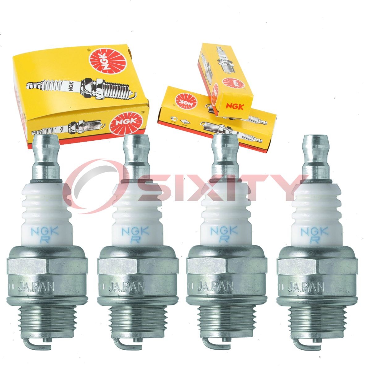 4 pc NGK 97245 BMR7A BLYB Standard Spark Plugs for RCJ4 L7RC E3.12 CJ6 hh