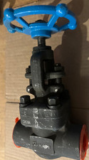 NEW Sharpe 44834 Globe Valve 1" 1-800 A105N socket weld ends fast shipping