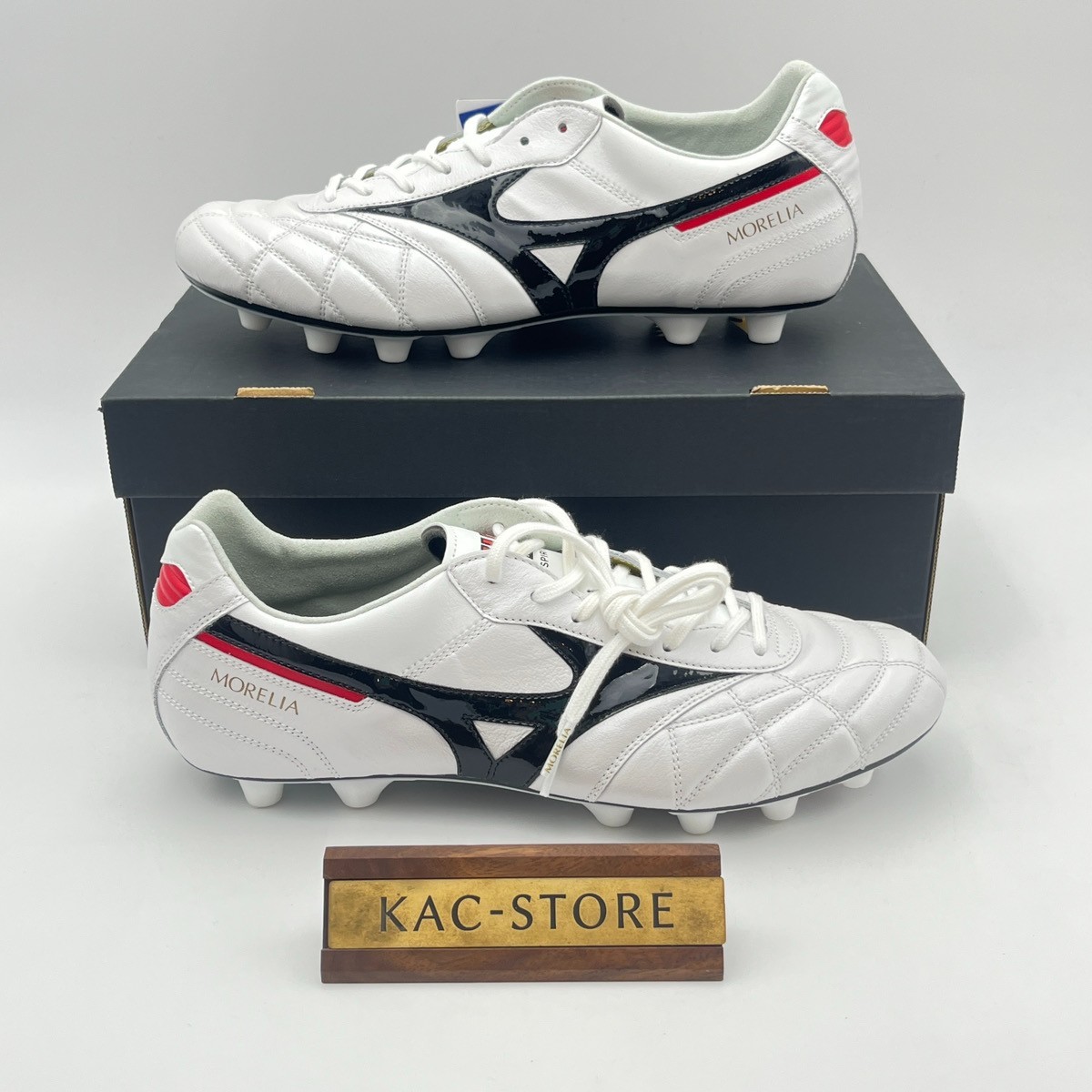 Mizuno Soccer Cleats MORELIA 2 JAPAN P1GA250209 White Cross stitch