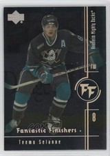 2000-01 Upper Deck Fantastic Finishers Teemu Selanne #FF2 HOF 0uz9