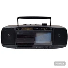 Emerson TB0540 TV AM/FM Radio Cassette Player Boombox Portable Retro Tested