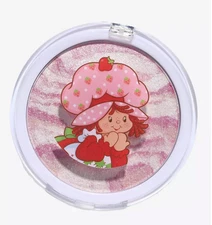 Strawberry Shortcake Pink Shimmer Swirl Highlighter Palette BRAND NEW