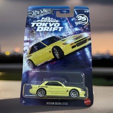 Hot Wheels Nissan Silvia S13 Fast Furious 5/5 Metal 1:64 AUTO JDM Toretto Chase