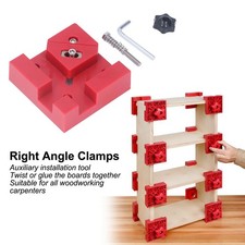 90 Degrees Right Angle Clamps Plastic Woodworking Tool For Cabinets Drawers