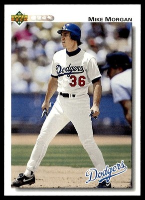 1992 Upper Deck Mike Morgan Los Angeles Dodgers #513