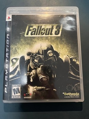 Fallout 3 (Sony PlayStation 3, 2008) CIB PS3