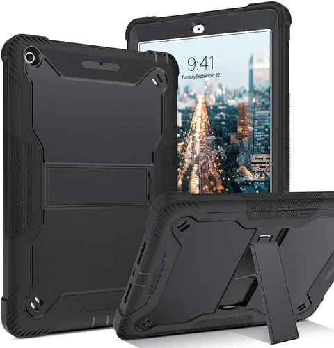 For iPad Pro 13 iPad Pro 11 2024 Shockproof Heavy Duty Armor Kickstand Hard Case