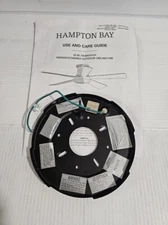 PARTS ONLY Hawkspur 52 in. Matte Black Low Profile Ceiling Fan Replacement Parts