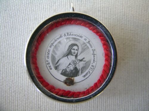 Reliquary Saint Thérèse of Lisieux (Francoise-Marie Therese Martin) relic