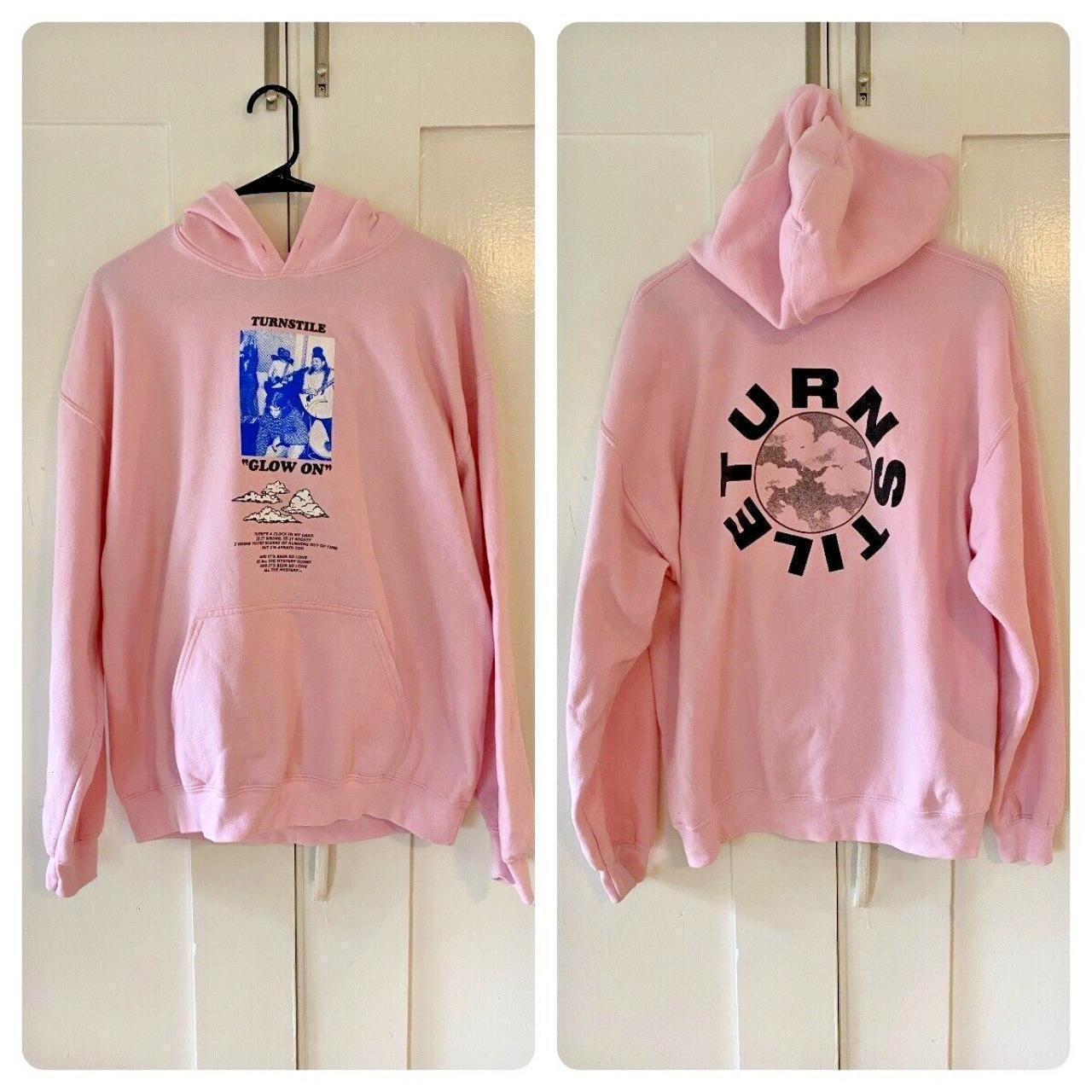 Turnstile Glow On Tour Concert 2021 double sided hoodie, gift for fans