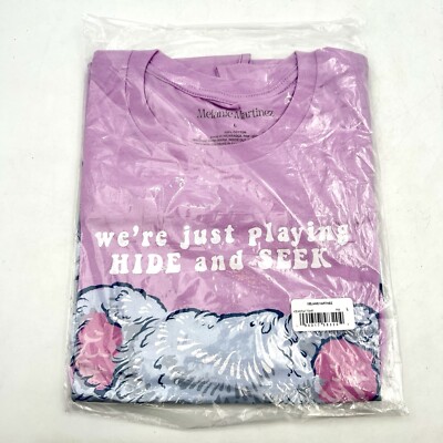 Melanie Martinez PLAYDATE Hide And Seek (Lilac) Rare T Shirt Size