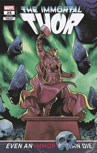 Immortal Thor #25 Death of the Immortal Thor Connect Pre Order 7/2 Marvel Comics