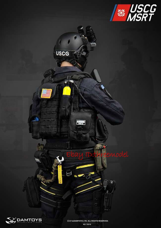 DAMTOYS DAM 1/6 78016 Uscg Msrt Semper Paratus Action Figure In