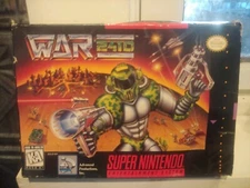 WAR 2410 Super Nintendo SNES Game Original 1995 API Cardboard Collector **BOX**