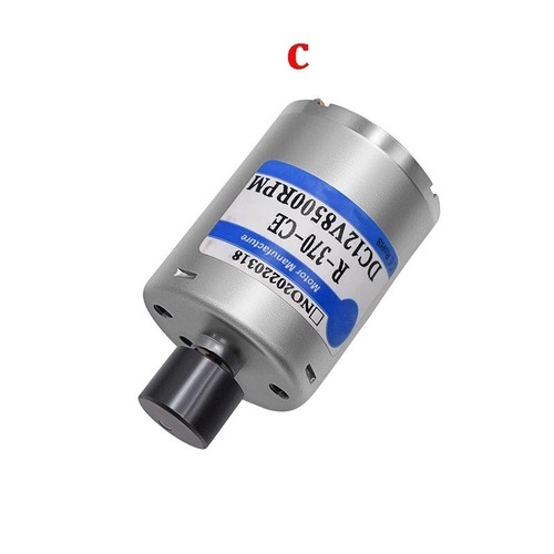 RF-370 dc elektromotor 12V 24V Starke Vibration block hohe geschwindigkeit - Picture 5 of 13