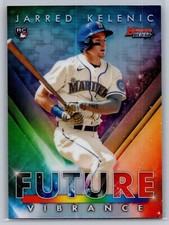 2021 bowman's best baseball jarred kelenic future vibrance rookie card #BFV-12