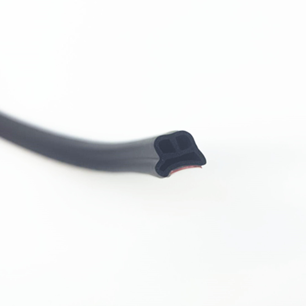 Car Door Seal Strip Noise Insulation Edge Guard Protector Rubber Molding Trim 5M