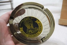 Ashtray Hotel Benjamin Franklin San Mateo California Vintage Glass with tint