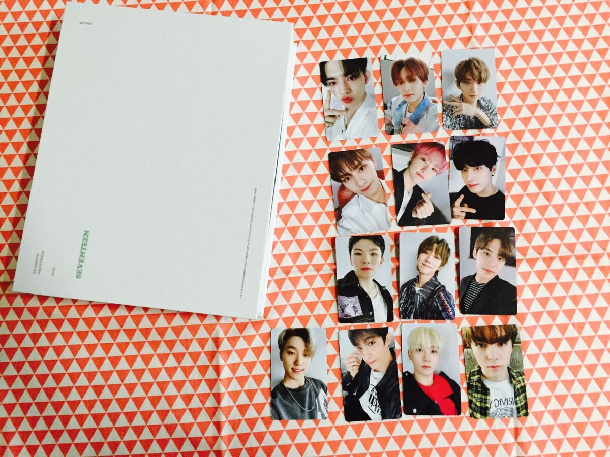 Seventeen 2019 Season's greetings photocard | eBay Seventeen 2019 Season's greetings photocard | eBay