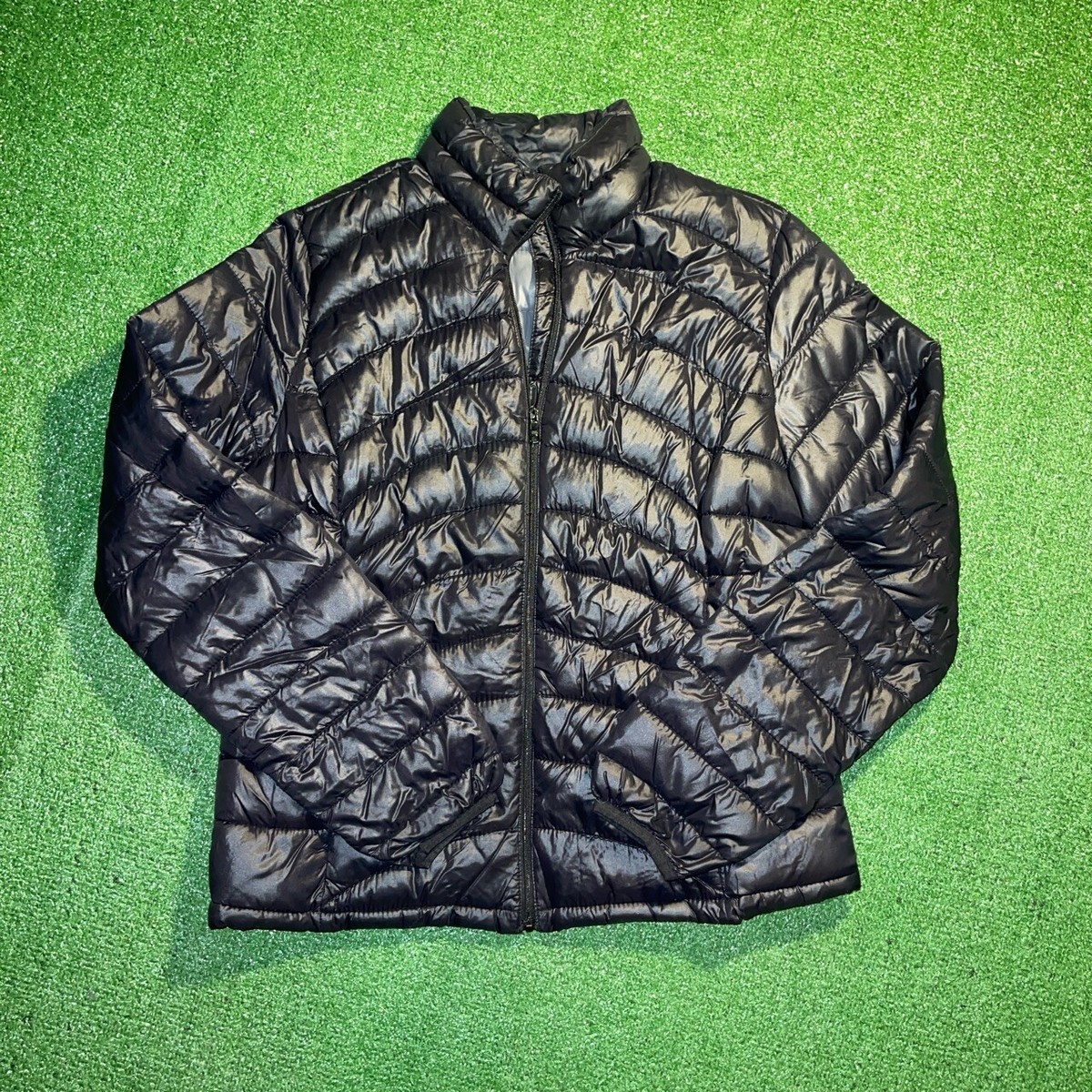 Old Navy Women Light weight Black Puffer Jacket