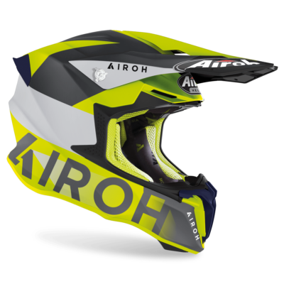 Airoh Twist 2.0 Mask モトクロスヘルメット Full Face Enduro Cross Helmet Airoh Twist 2.0 LIFT YELLOW