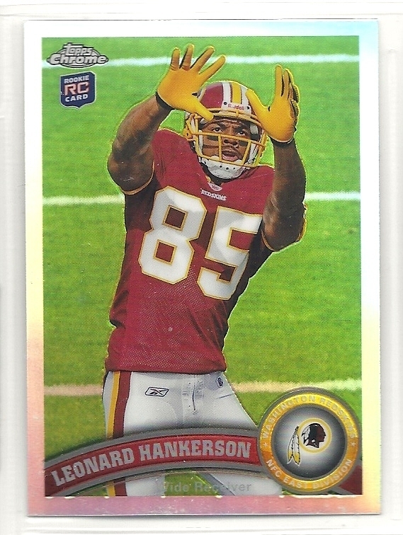 Leonard Hankerson Topps Chrome #111 Refractor