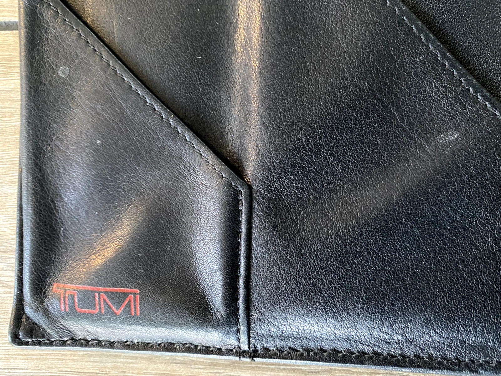 TUMI Black Leather Portfolio / Padfolio (Bellagio) +FAST SHIPPING!