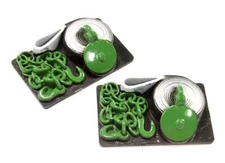 Realistic Scale Plastic Model Winch Cable w/ Hooks 1/10 Size