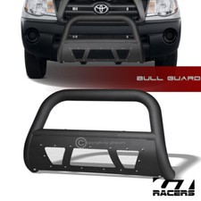For 2005-2015 Toyota Tacoma Matte Black Studded Mesh Bull Bar Brush Bumper Guard For 2005-2015 Toyota Tacoma Matte Black Studded Mesh Bull Bar Brush Bumper Guard
