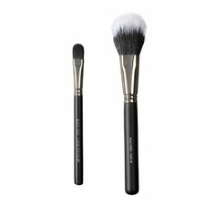 Makeover Vegan Love Black Faux Duo Brush Set, BKF73