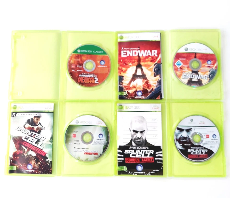 Tom Clancy 4 Games | Rainbow 6 Vegas 2, Endwar, Splinter, Conviction Xbox 360 - Image 3 of 4