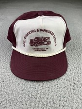 Vintage Snap Back Hat Cobra Caps Tennessee Trucking  Wrecking Workwear