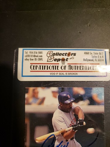 Andre Dawson handsigniert (Echtheitszertifikat) Chicago Cubs toll schön - Bild 4 von 5