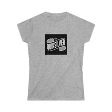 Quiksilver Outlaw Surf Banner Logo T-Shirt Womens