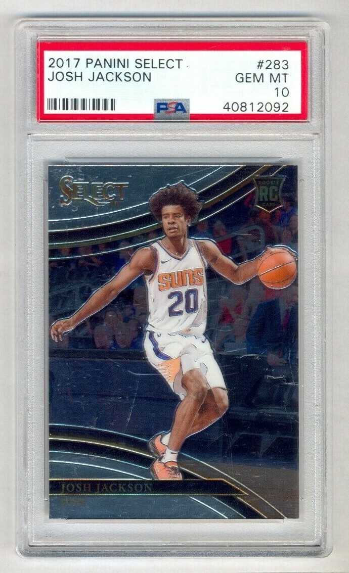 JOSH JACKSON 2017-18 PANINI SELECT COURTSIDE #283 ROOKIE RC PSA 10 GEM MINT
