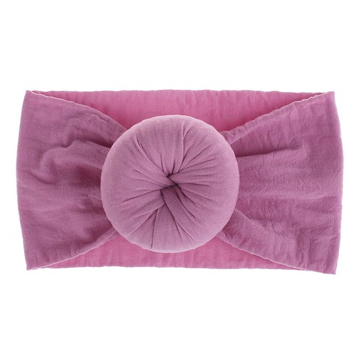 Baby Girls Lovely Cotton Headband Turban for Newborns Elastic Hair Head band New - 第 31/33 張圖片