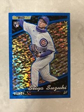 SEIYA SUZUKI RC 2022 Topps Update Black Gold Blue Parallel #BG-15 CHICAGO CUBS