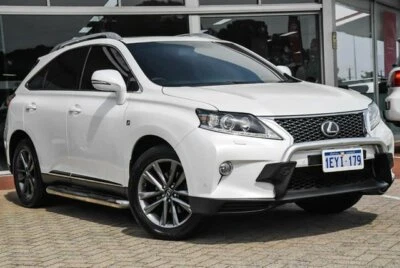 2013 Lexus Rx Ggl15r Rx350 F Sport White 6 Speed