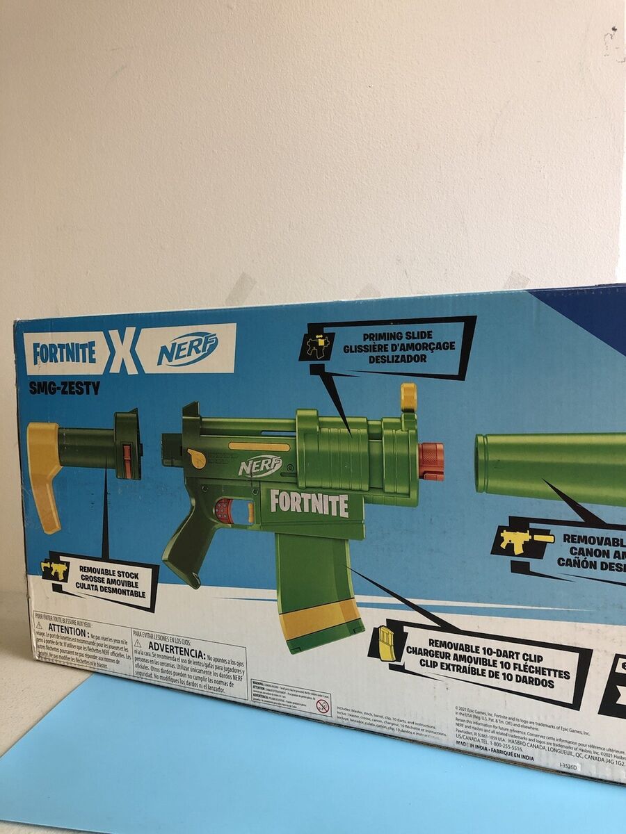 NERF Fortnite SMG-Zesty Blaster