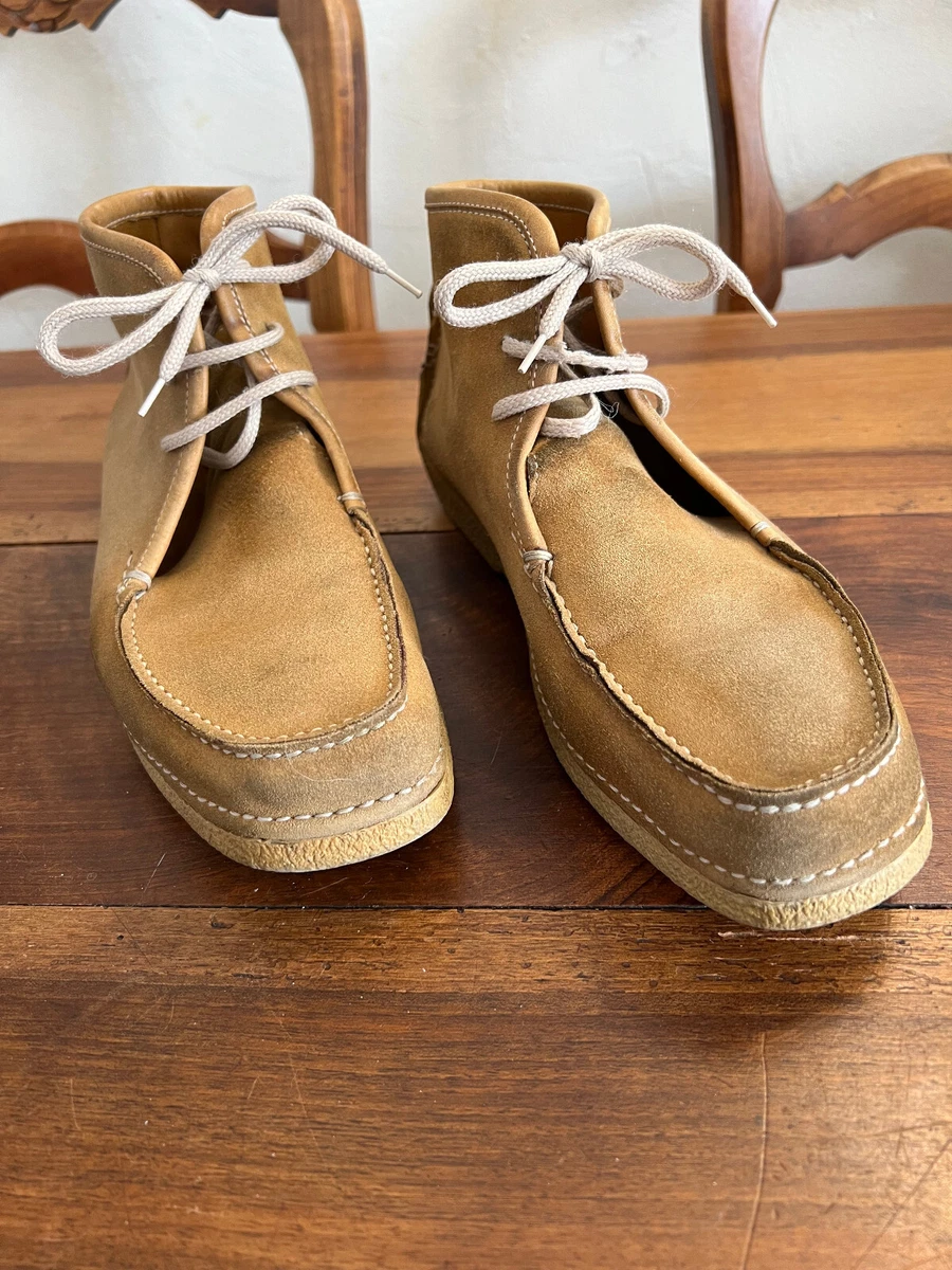 Chaussure homme online daim beige