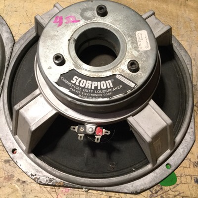 scorpion speakers 12