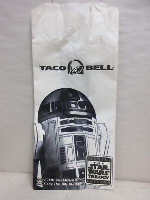 Vintage 1996 1999 Taco Bell Star Wars Promo Items & Kids Meal Toys
