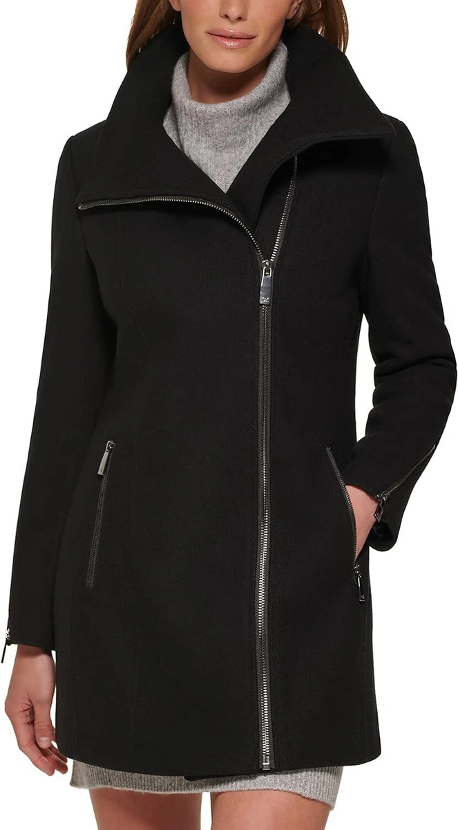 Calvin Klein Women's Asymmetrical Wool Jacket