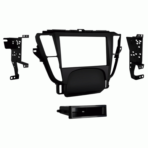 Acura TL 2009-2014 Single or Double DIN Stereo Harness Radio Install Dash Kit - Picture 2 of 4