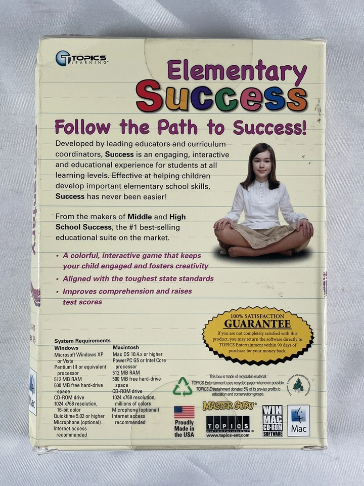 Topics Entertainment Elementary Success Grades 3-5-Windows XP, Vista - Image 2 of 4